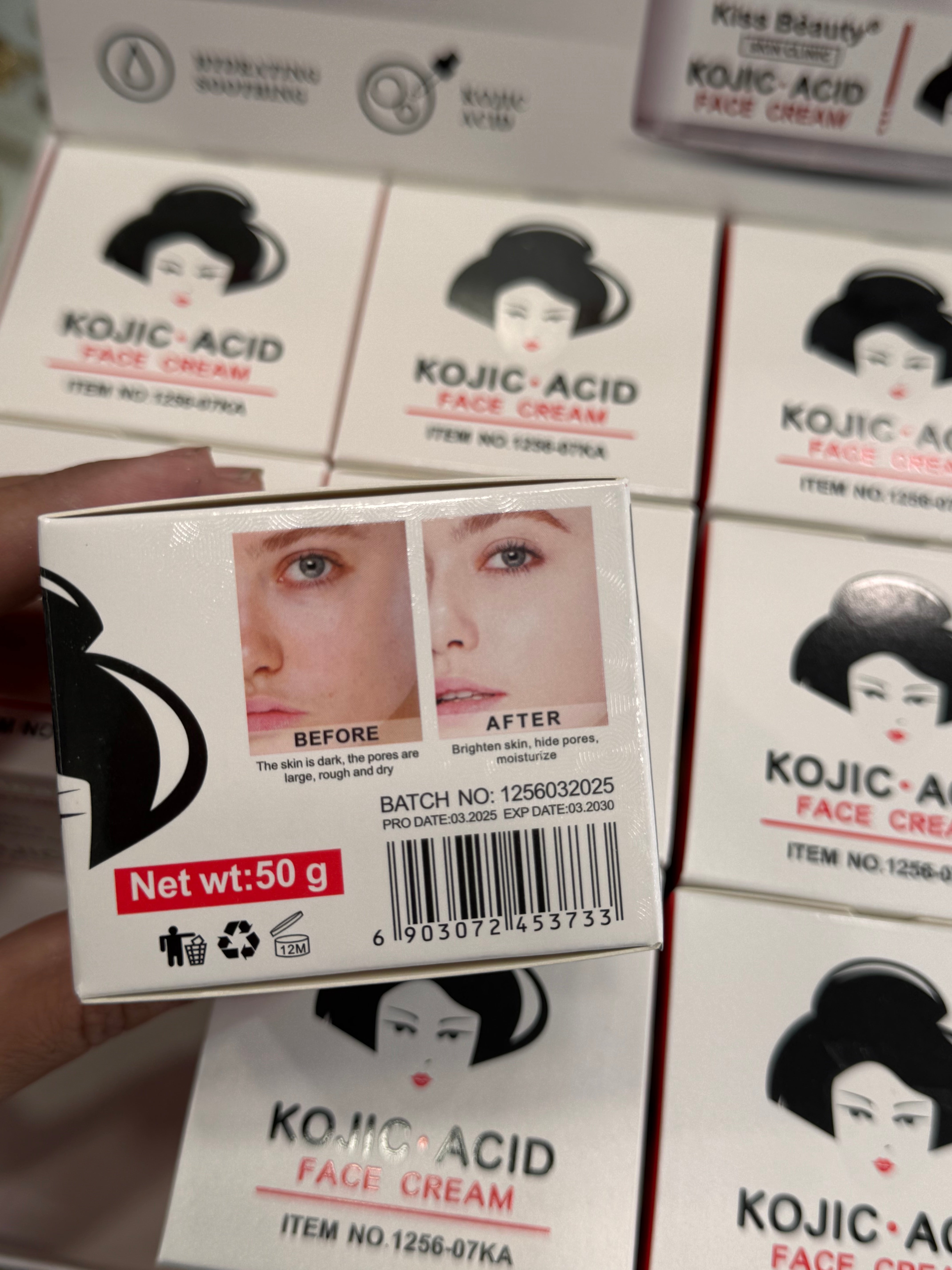 Cremas faciales, coreanas