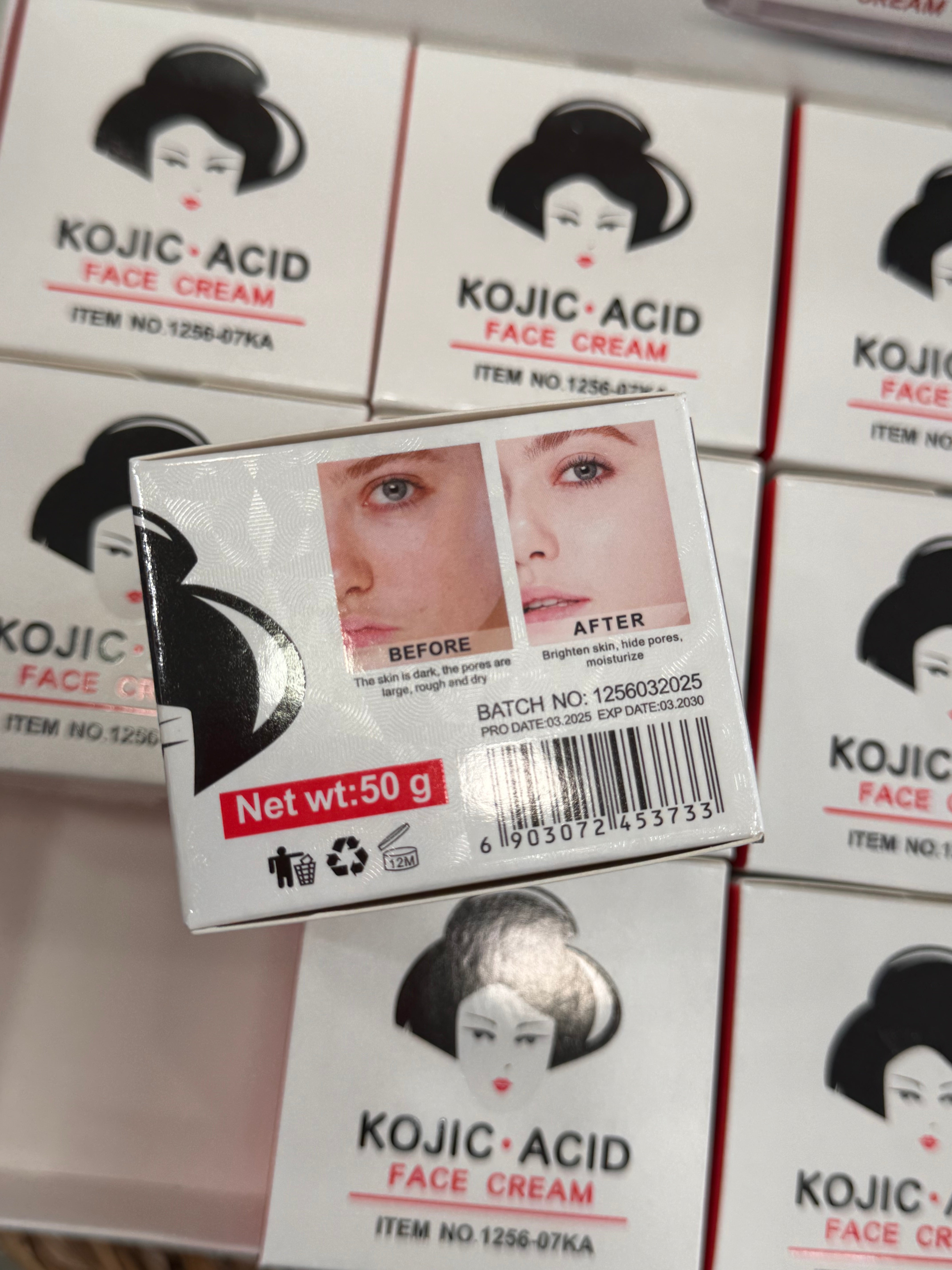 Cremas faciales, coreanas