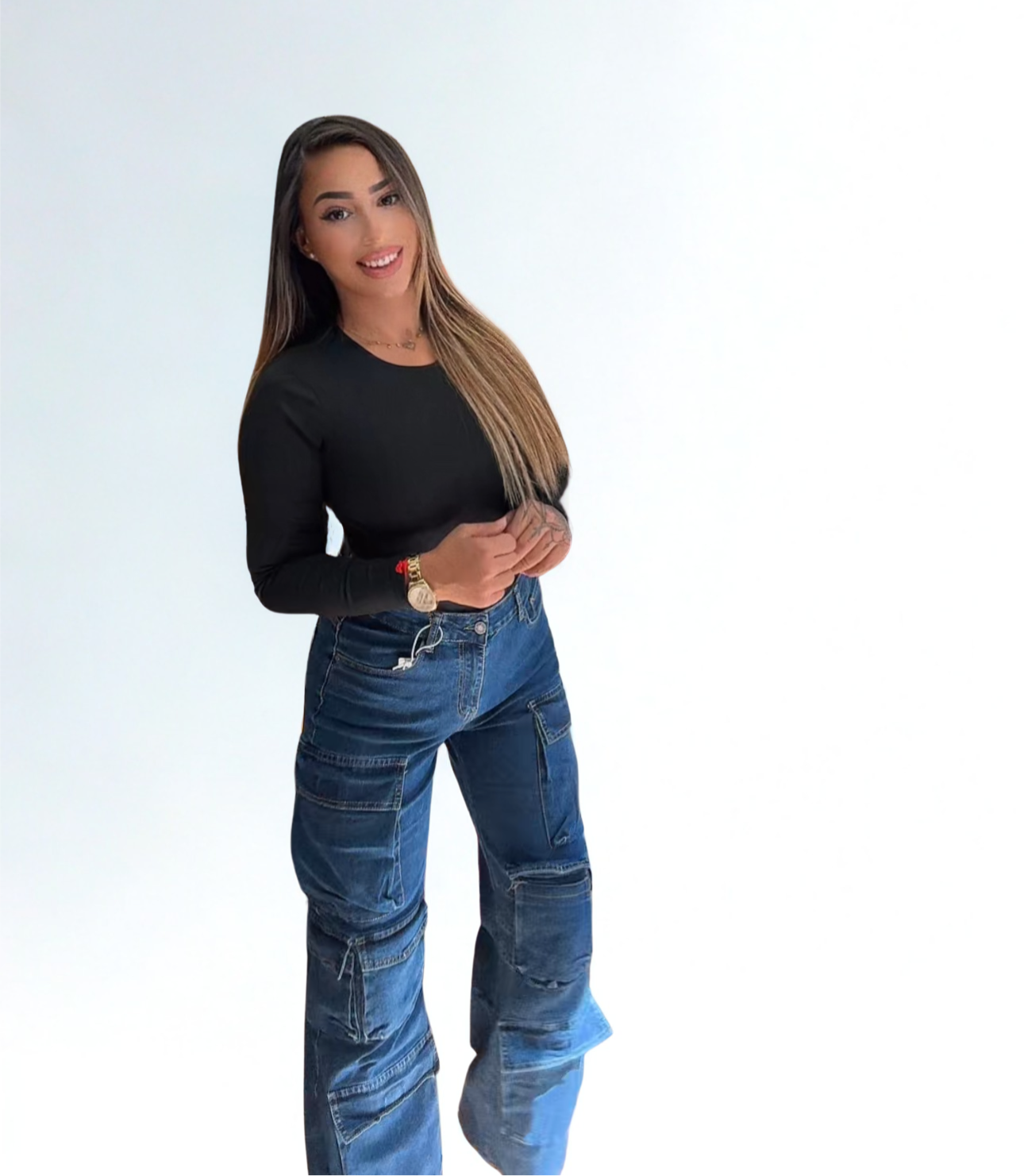 Pantalón triple cargo