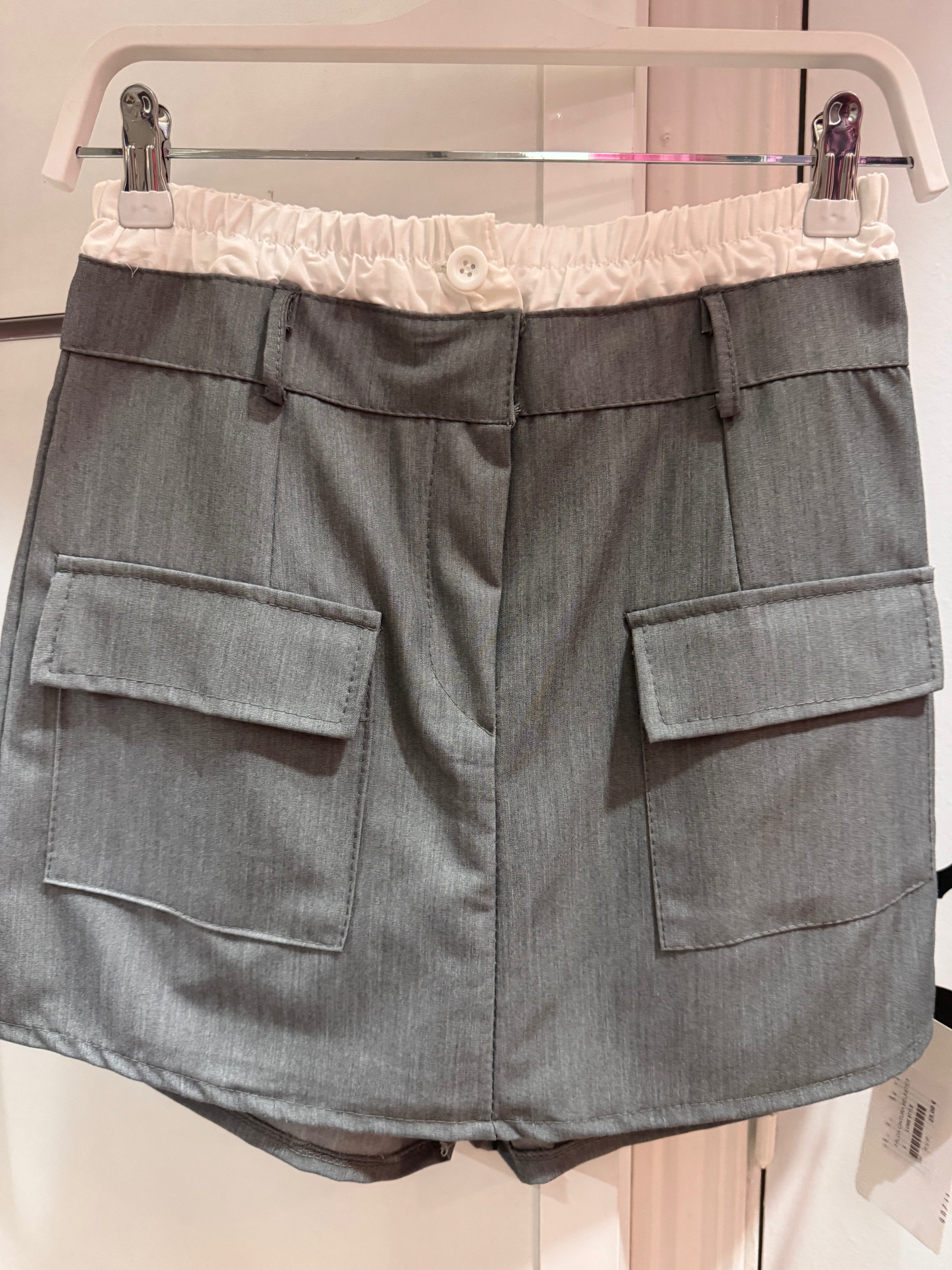 Falda cintura elástica