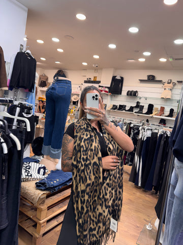 Bufanda leopardo