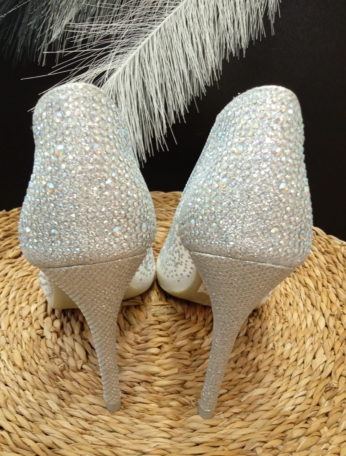 TACON PIEDRA TRANSPARENTE