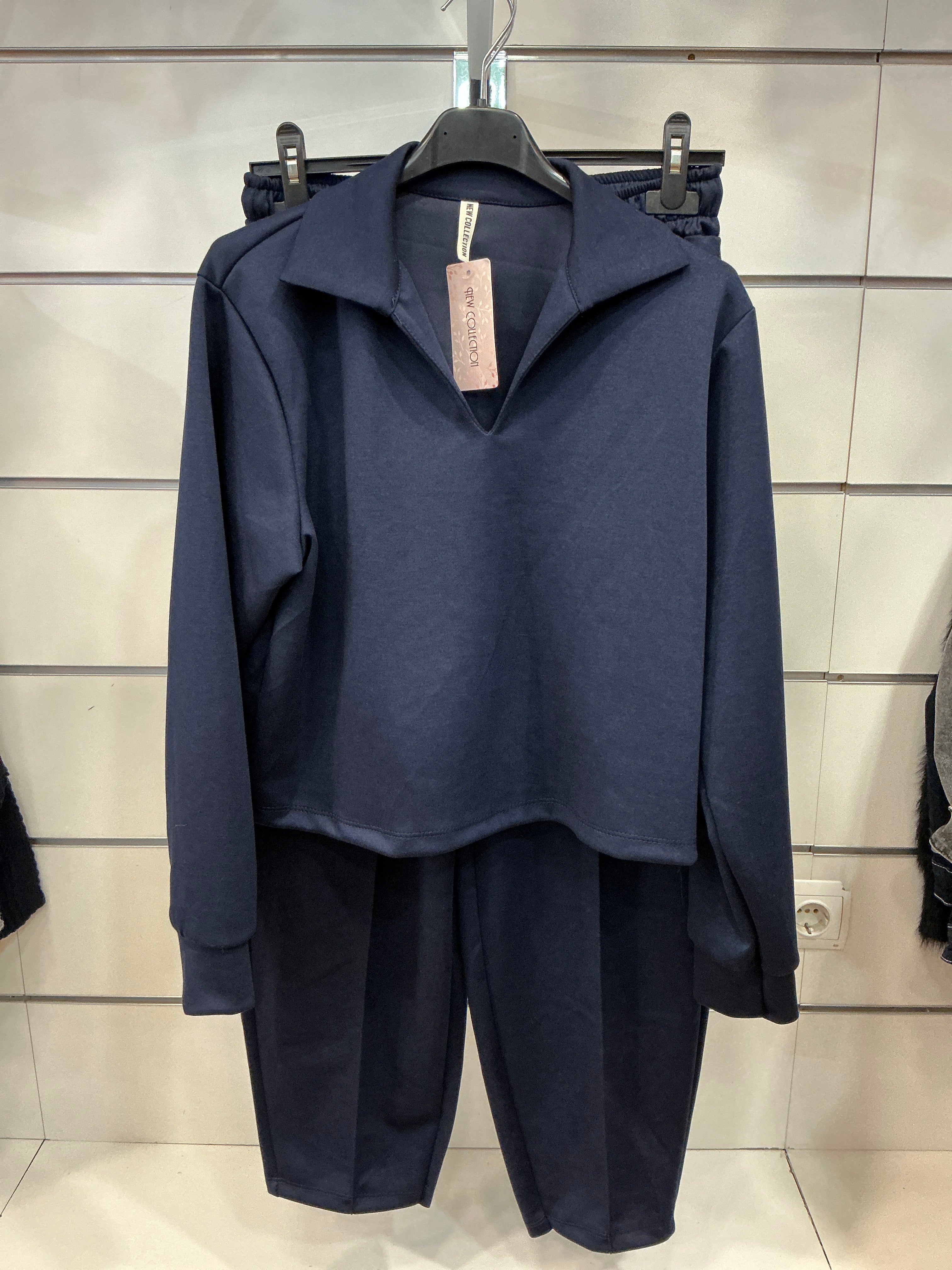 Chandal Zara cuello polo