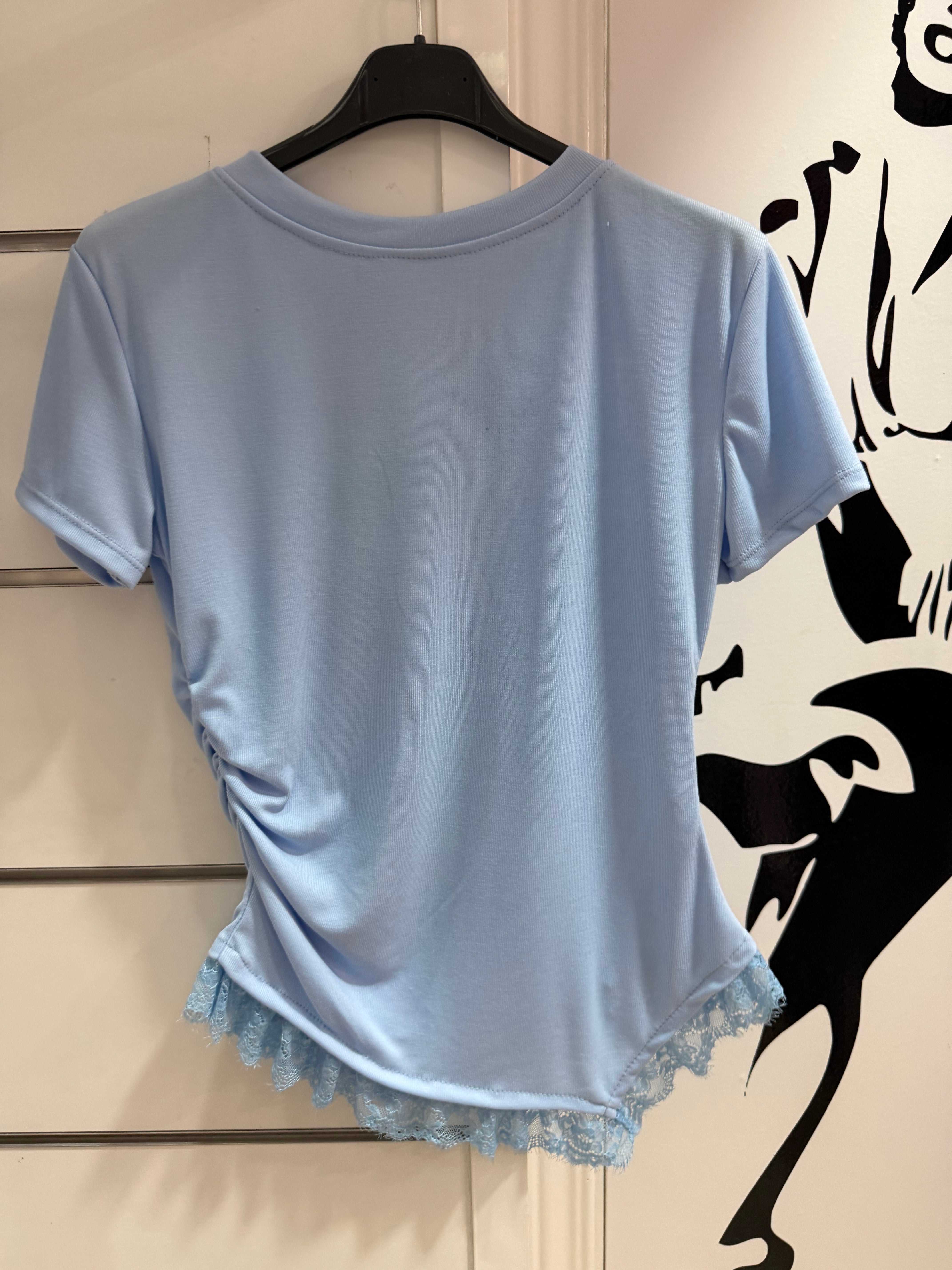 Camiseta encaje