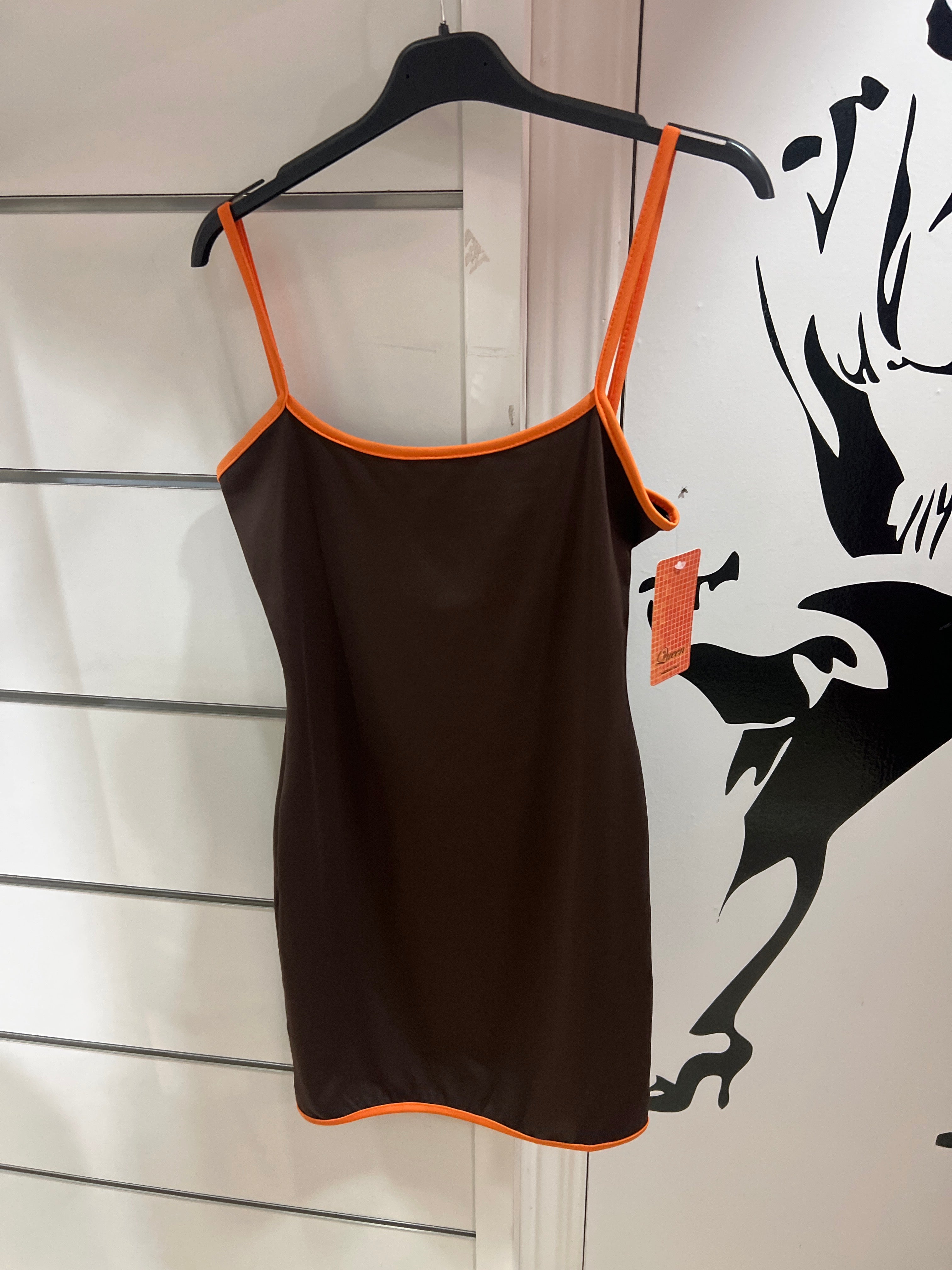 Vestido licra tiras