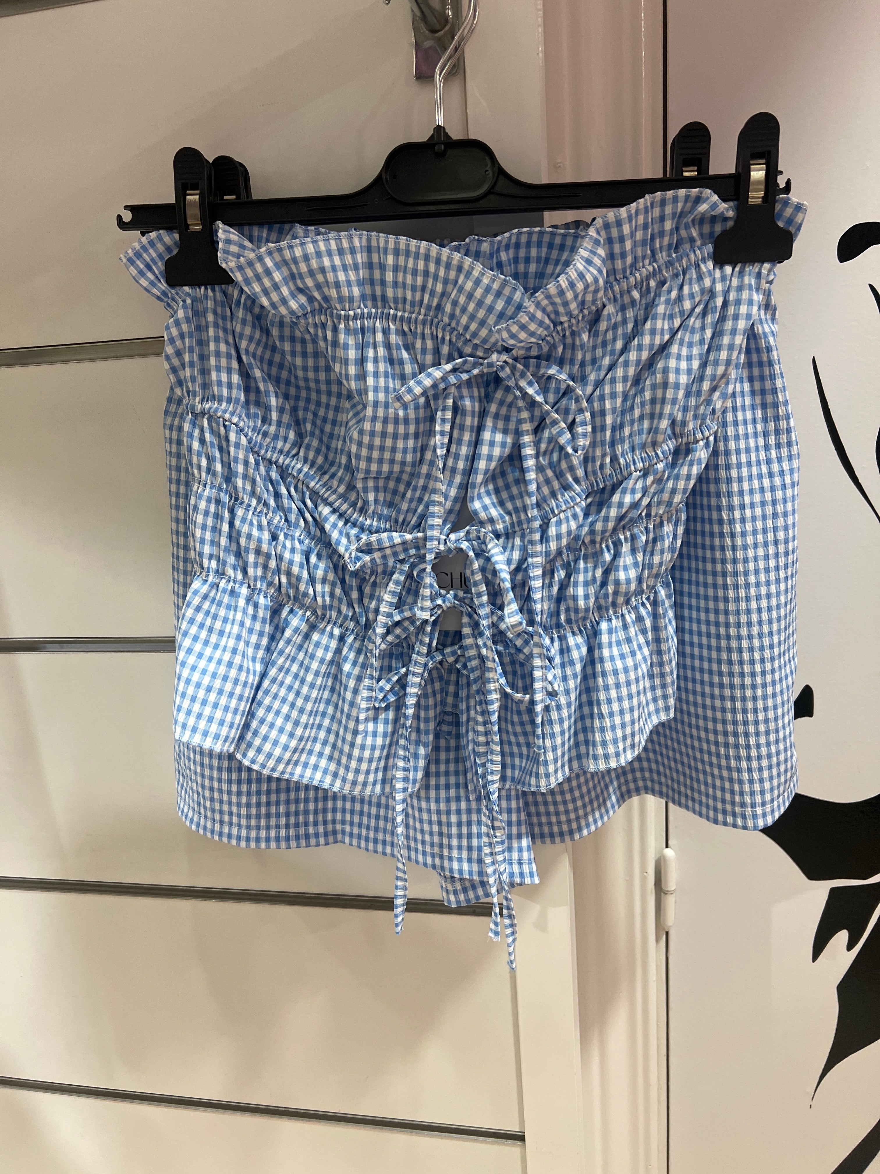 Conjunto Vichy corto