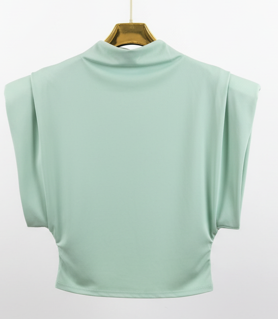 Camiseta hombreras lisa