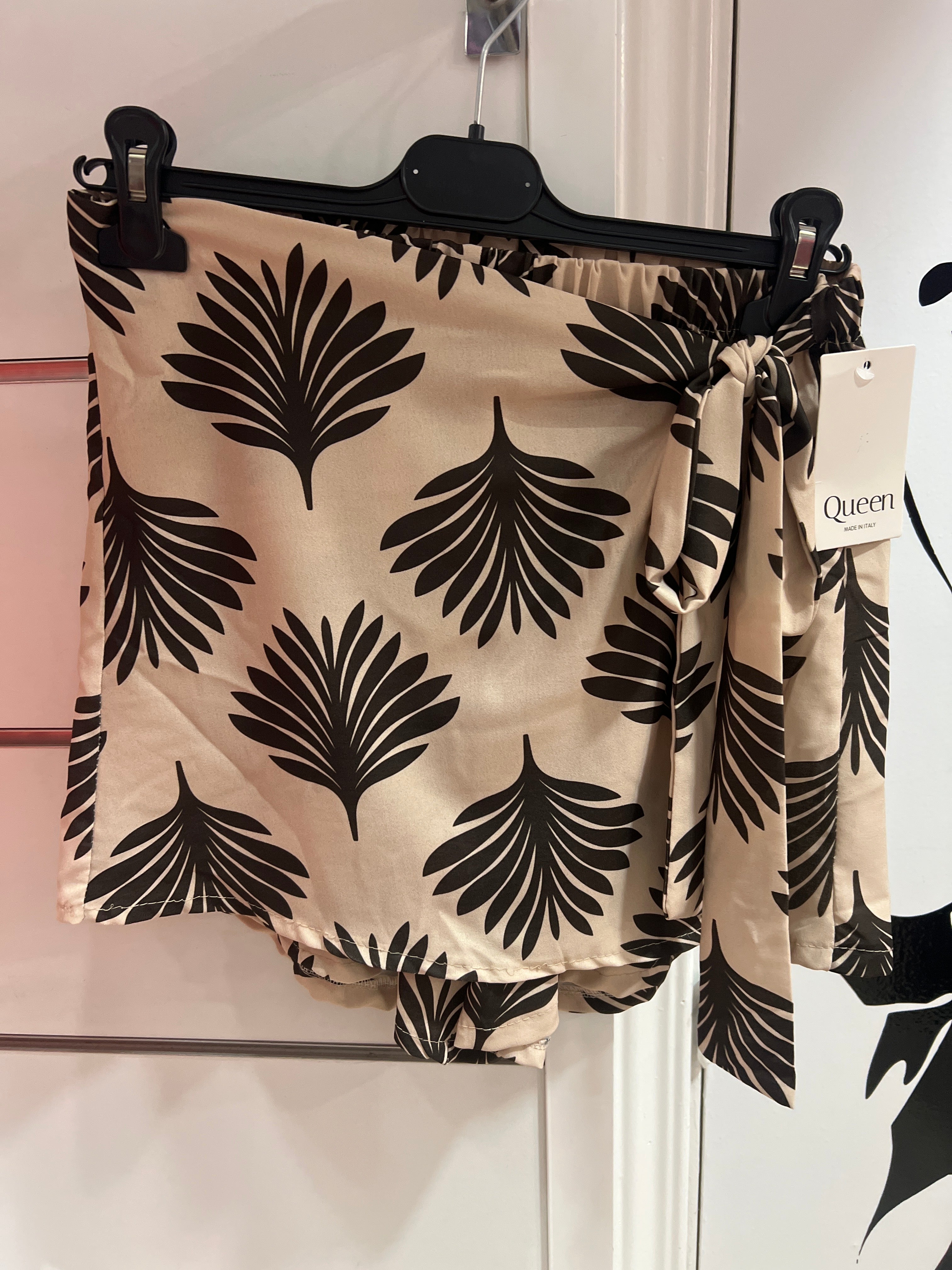 Falda pantalón estampada