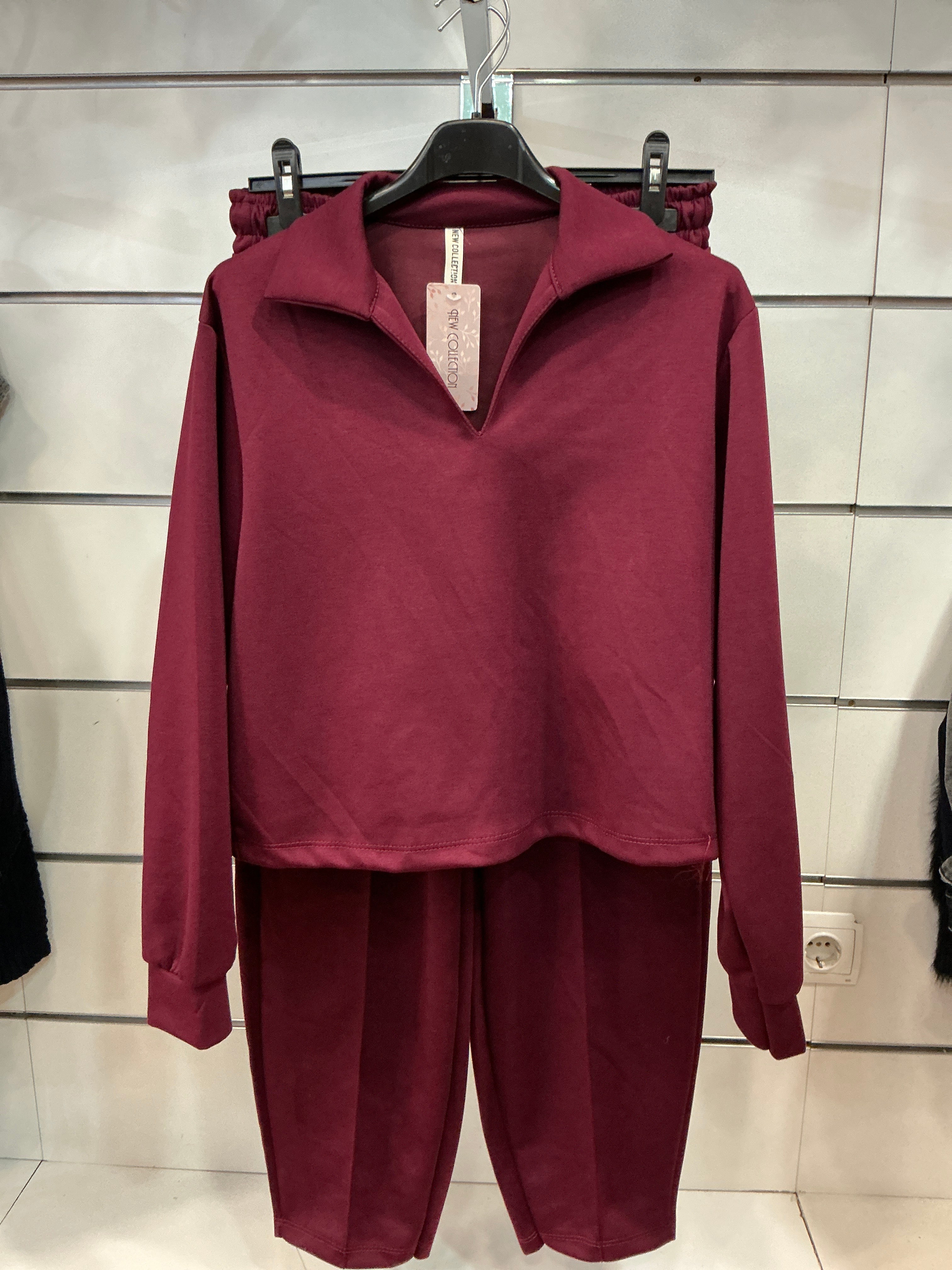 Chandal Zara cuello polo