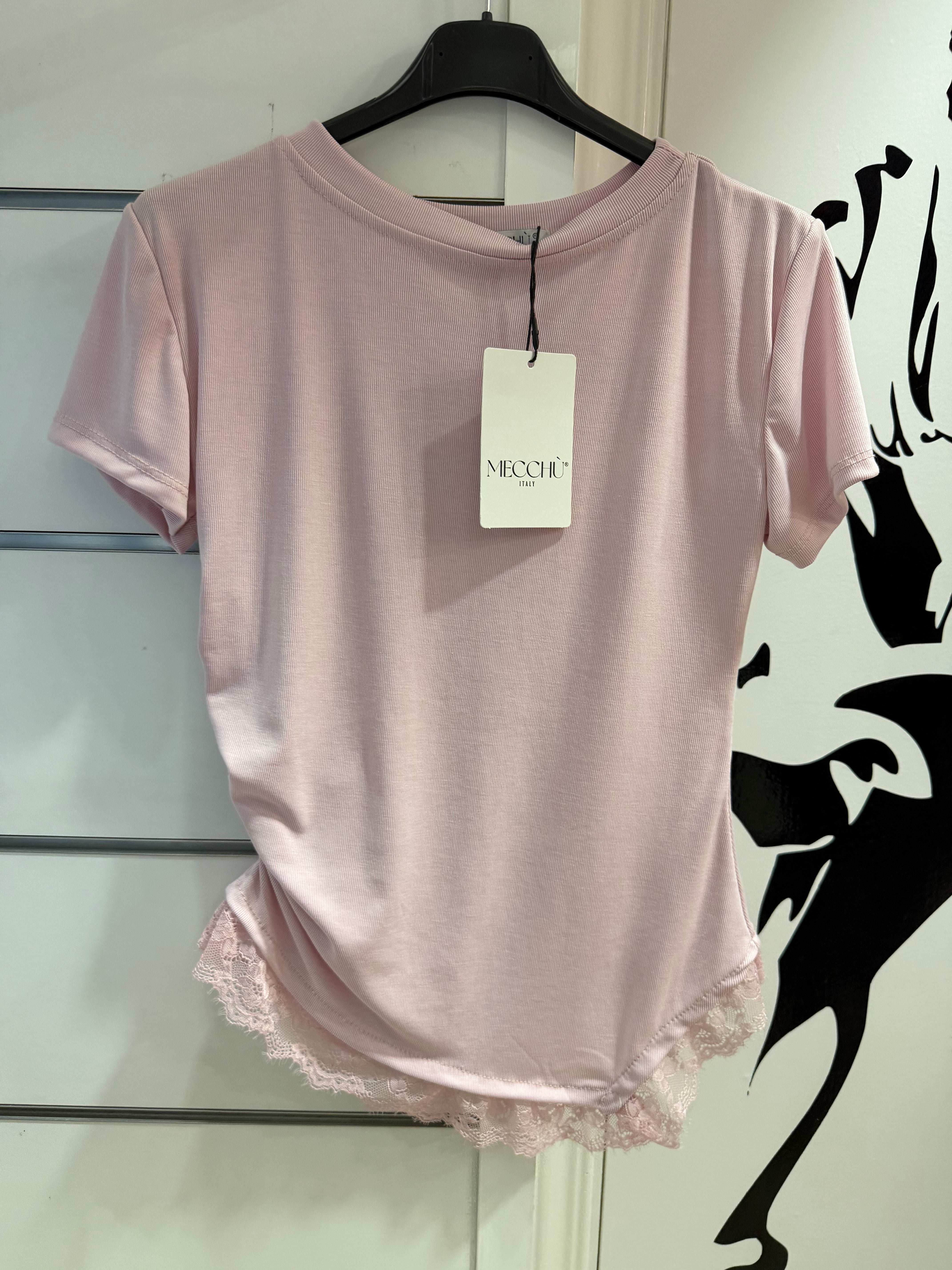 Camiseta encaje