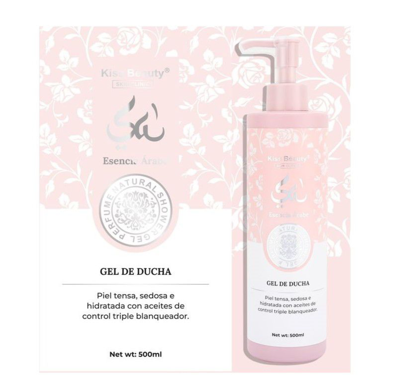 Gel de ducha yara rosa