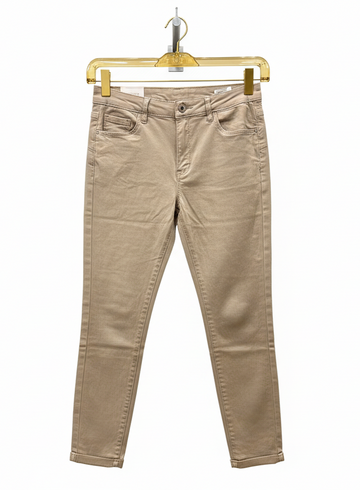 Pantalón Slim Beige
