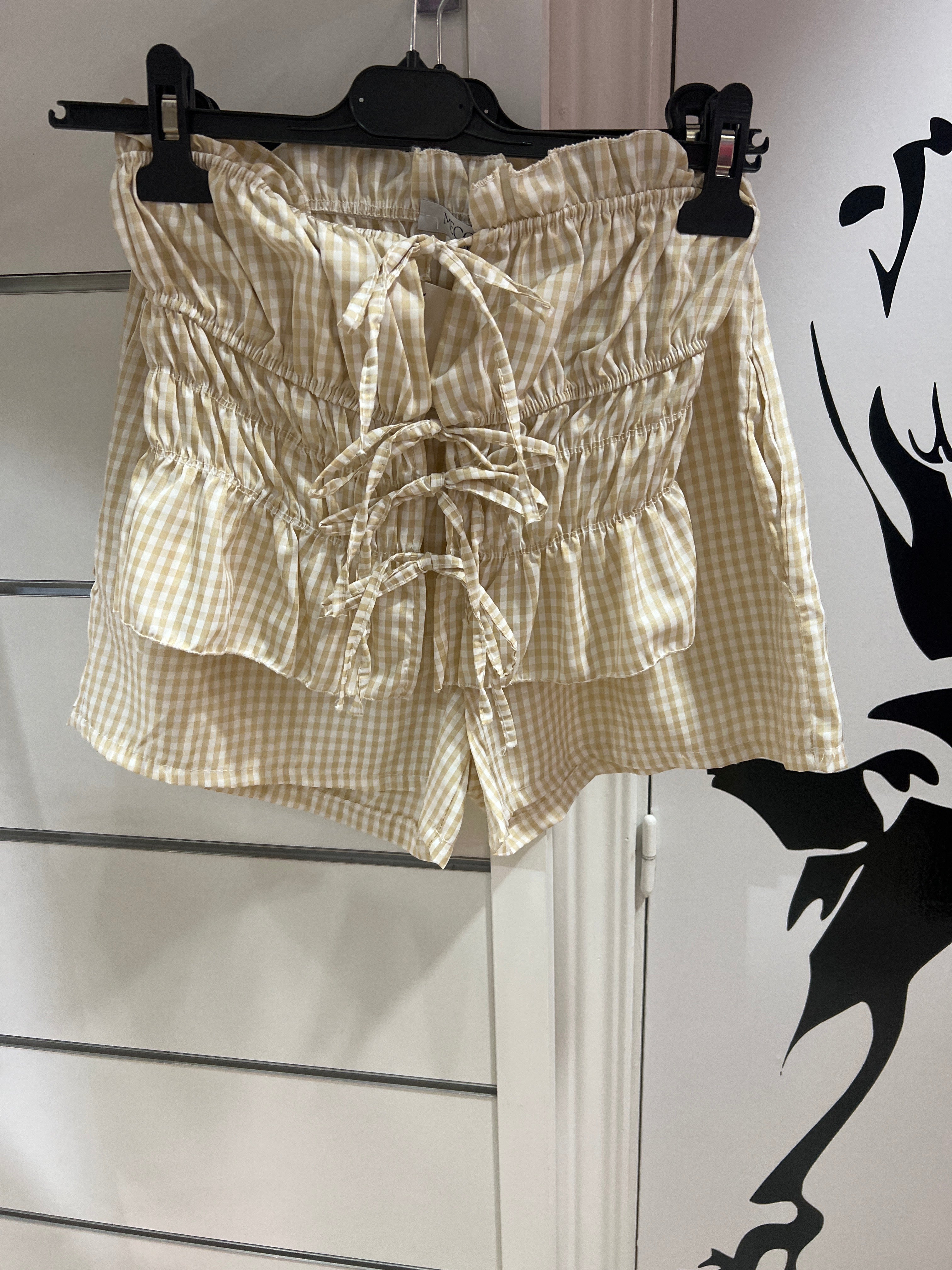 Conjunto Vichy corto