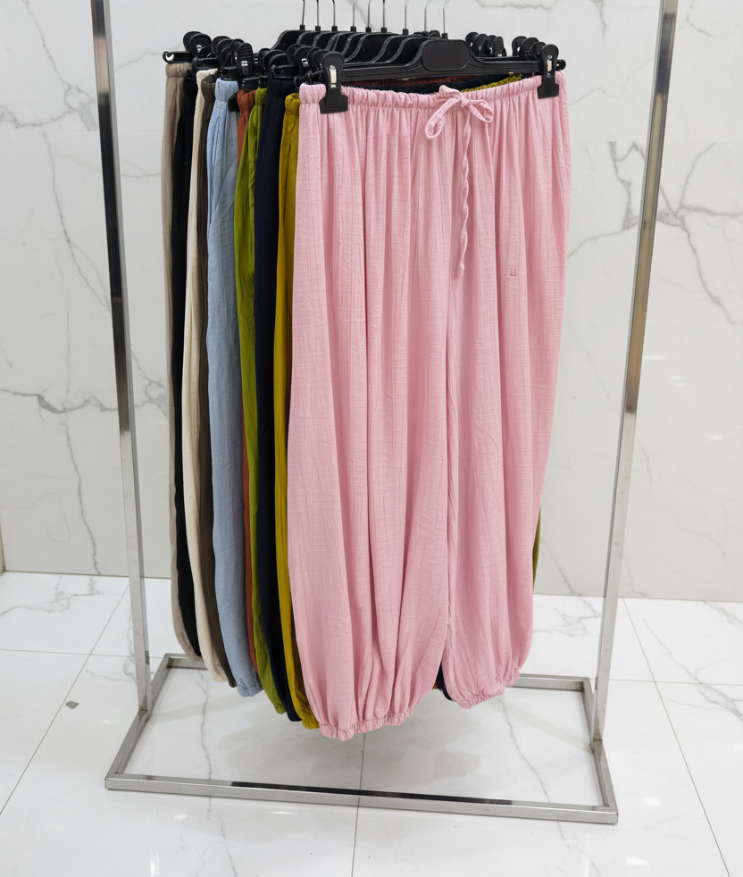Pantalón Lino puño