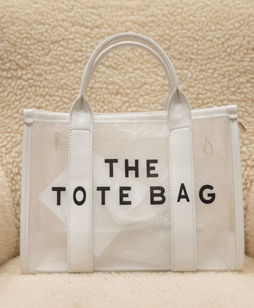 Bolso Tote transparente