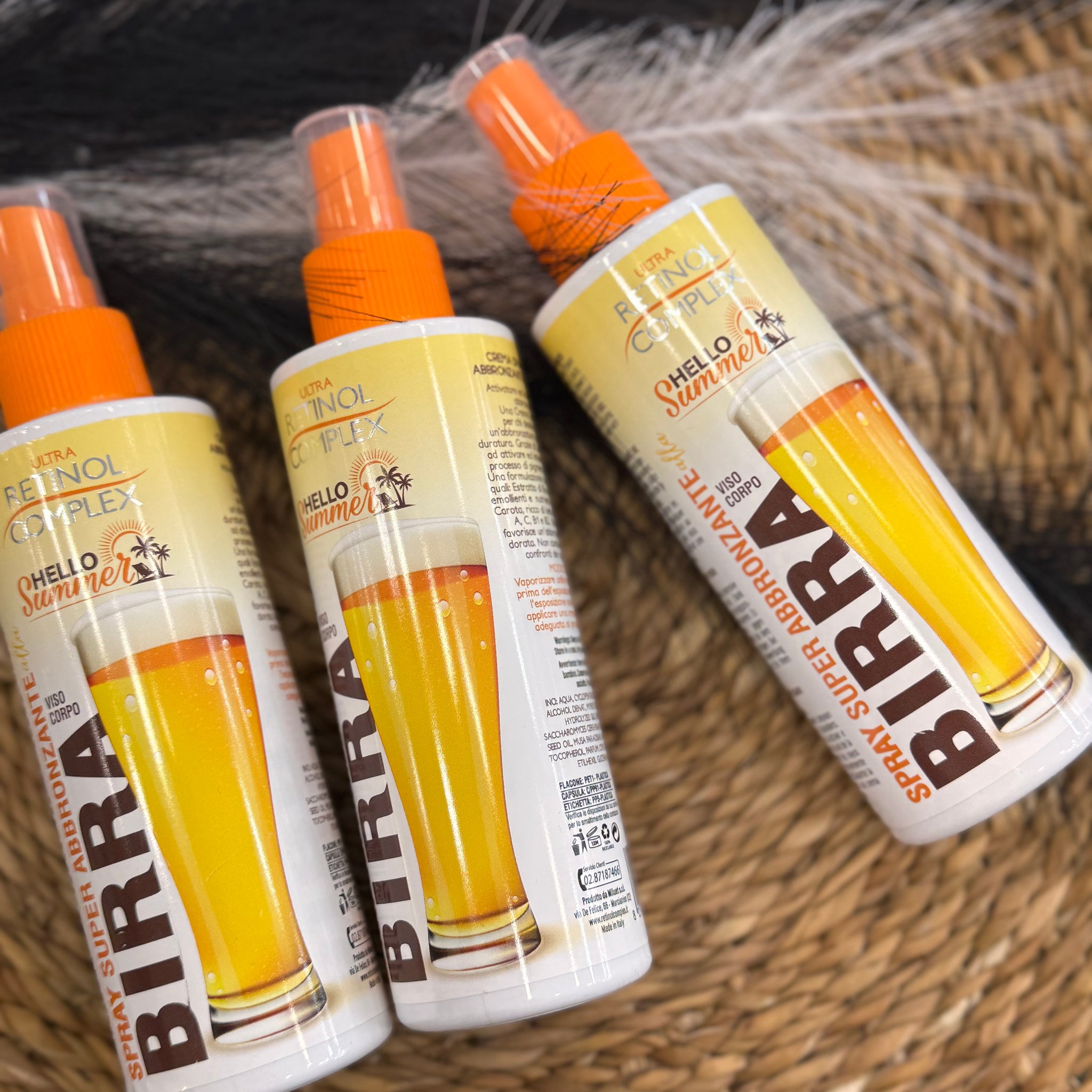 Spray bronceador