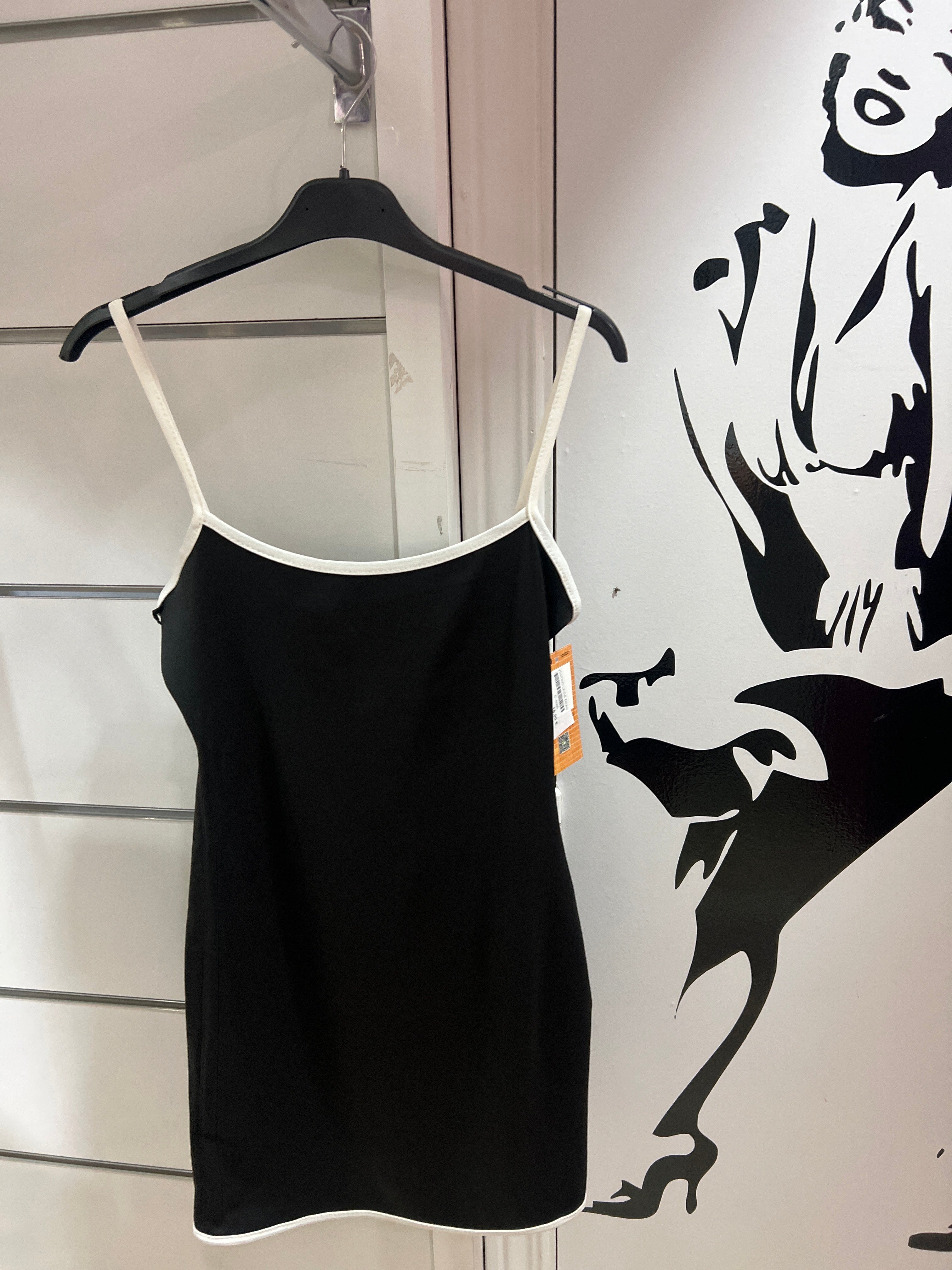Vestido licra tiras