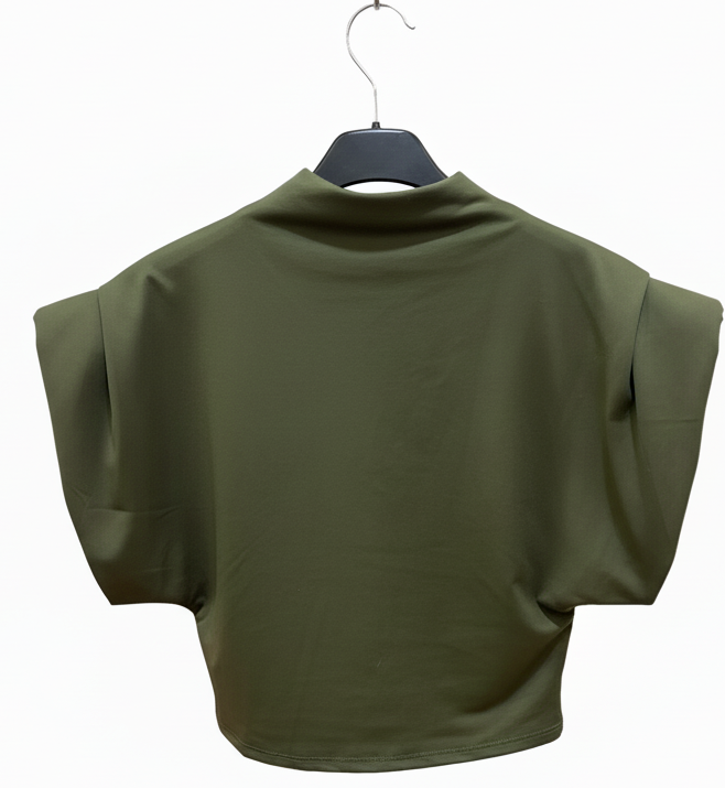 Camiseta hombreras lisa