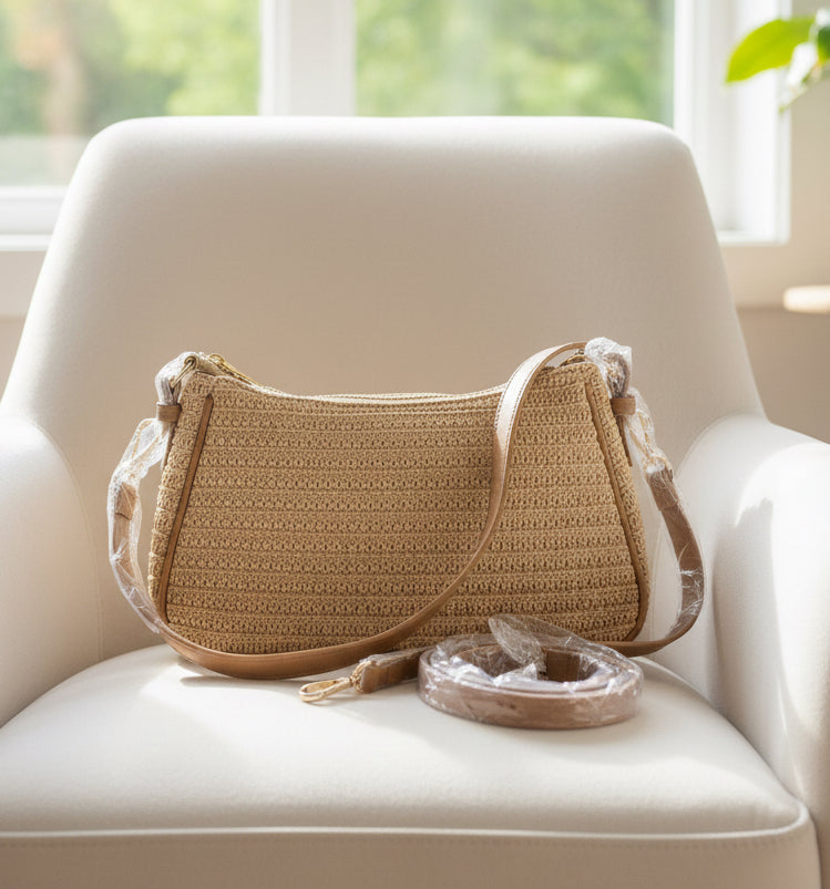Bolso Rafia liso