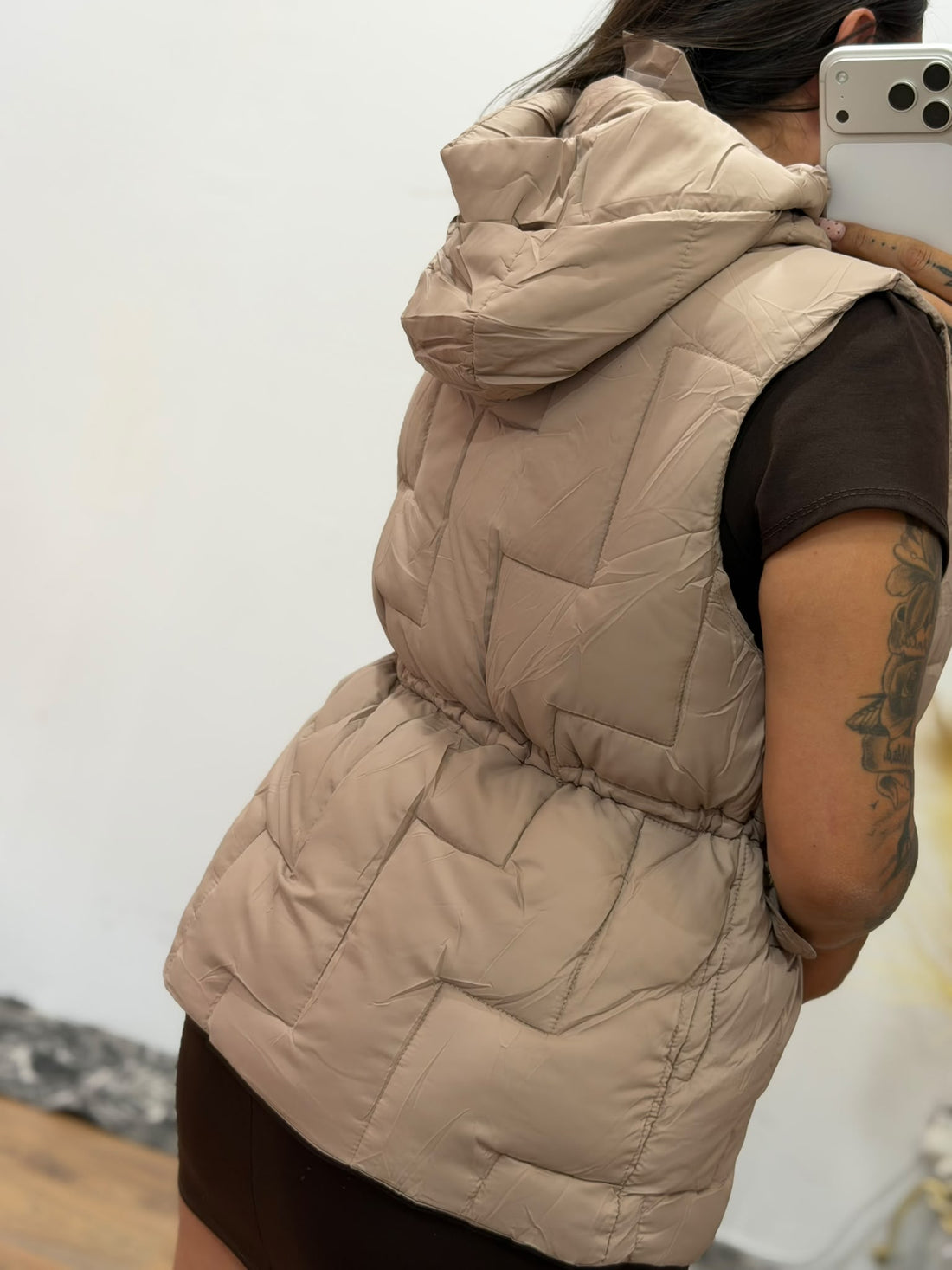 Chalecos beige