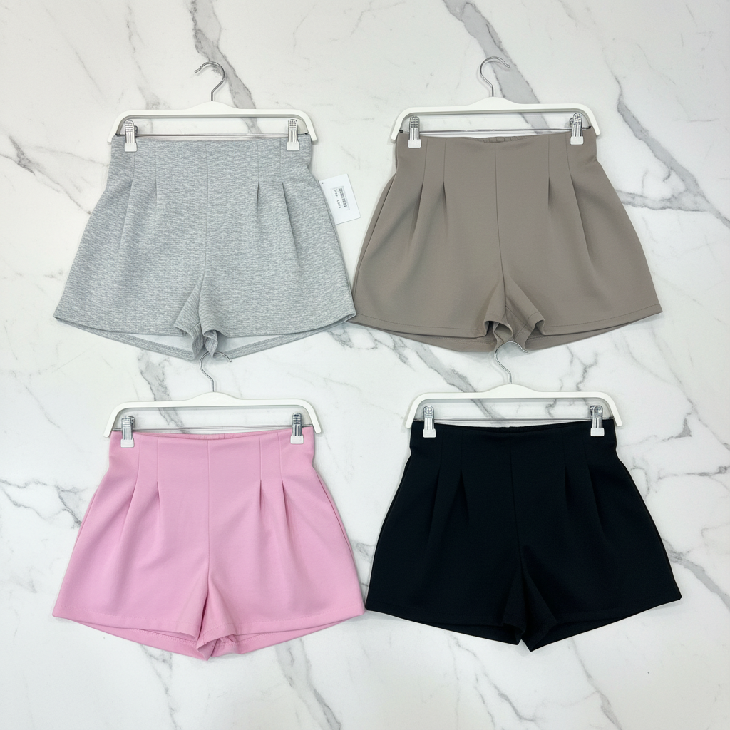 Pantalón pinza corto