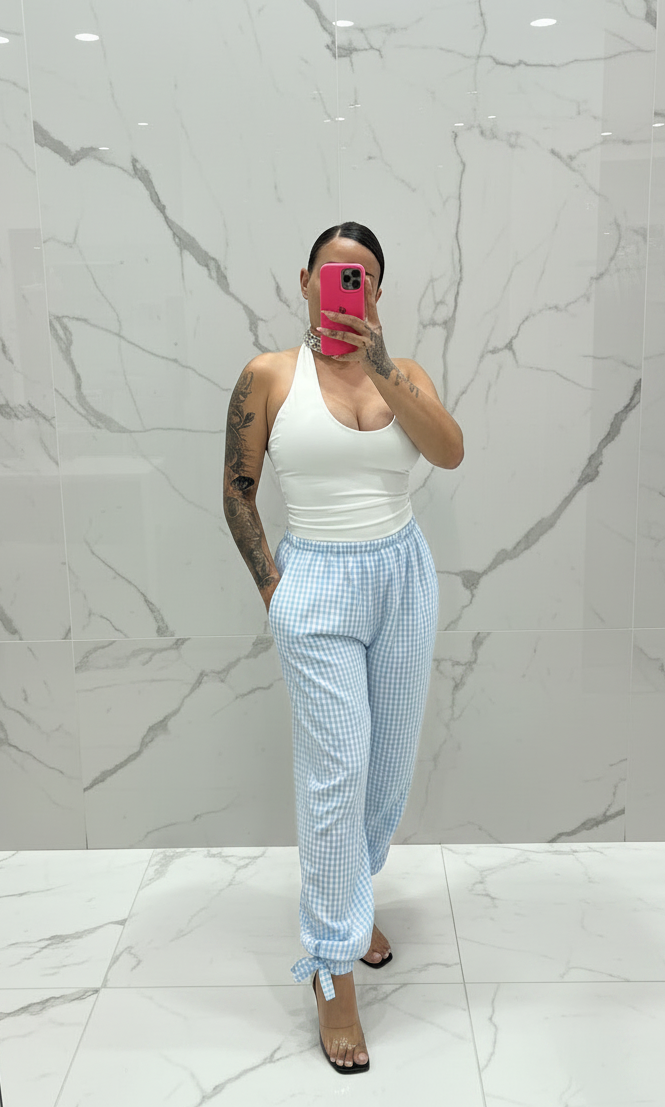 Pantalón Vichy solo