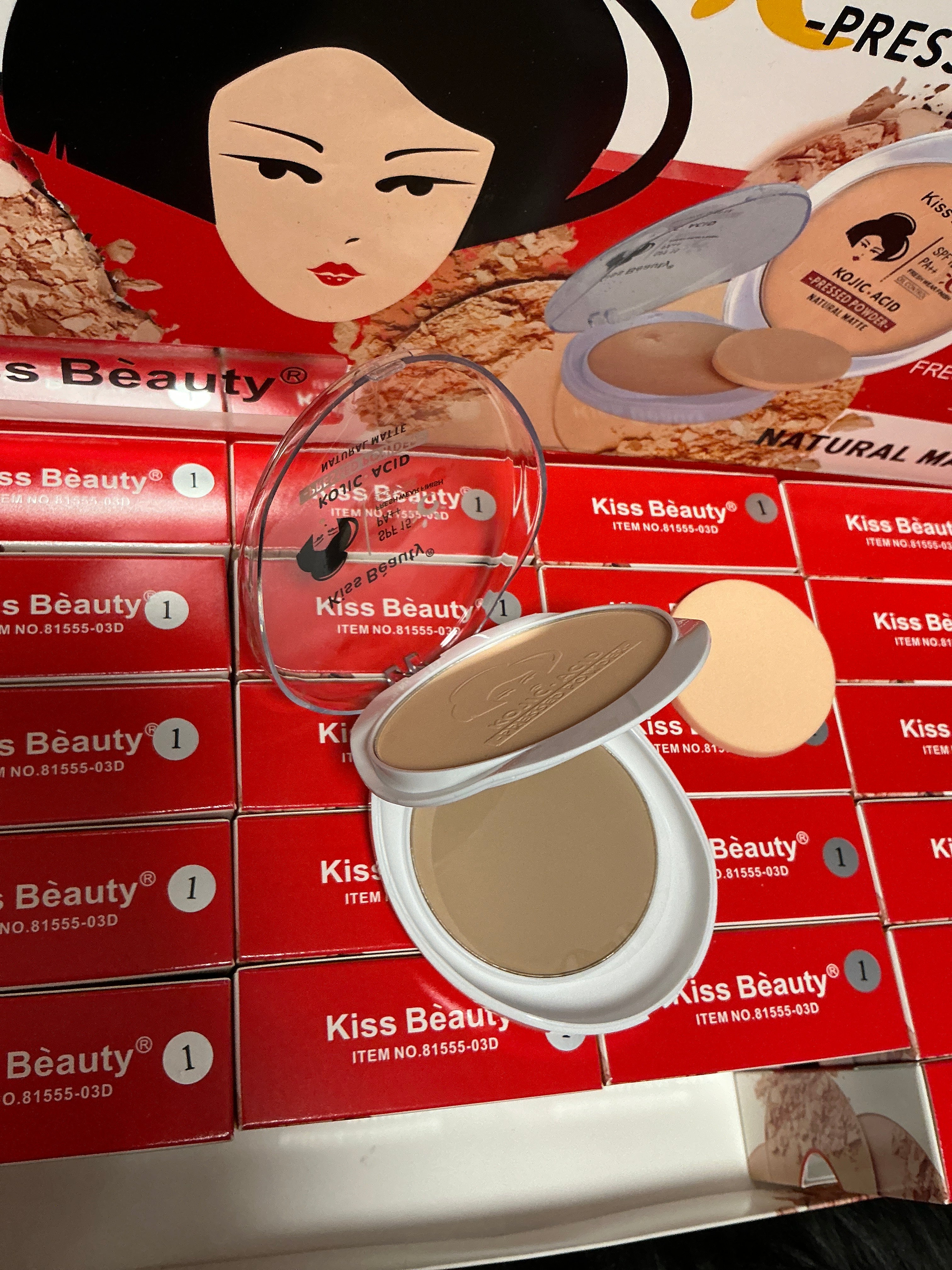 Polvos compacto coreano