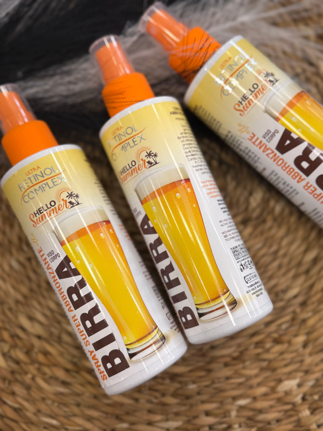 Spray bronceador