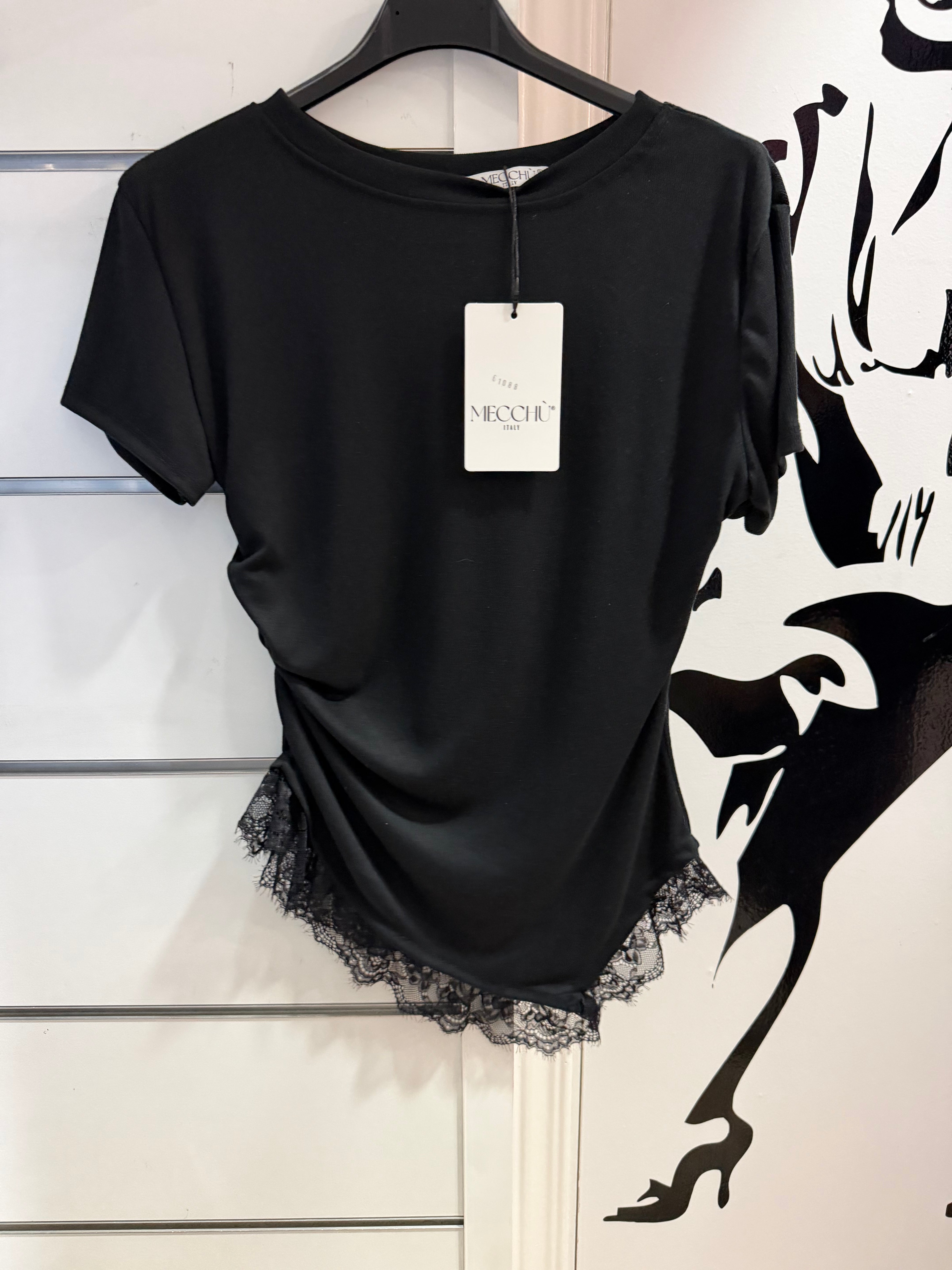 Camiseta encaje