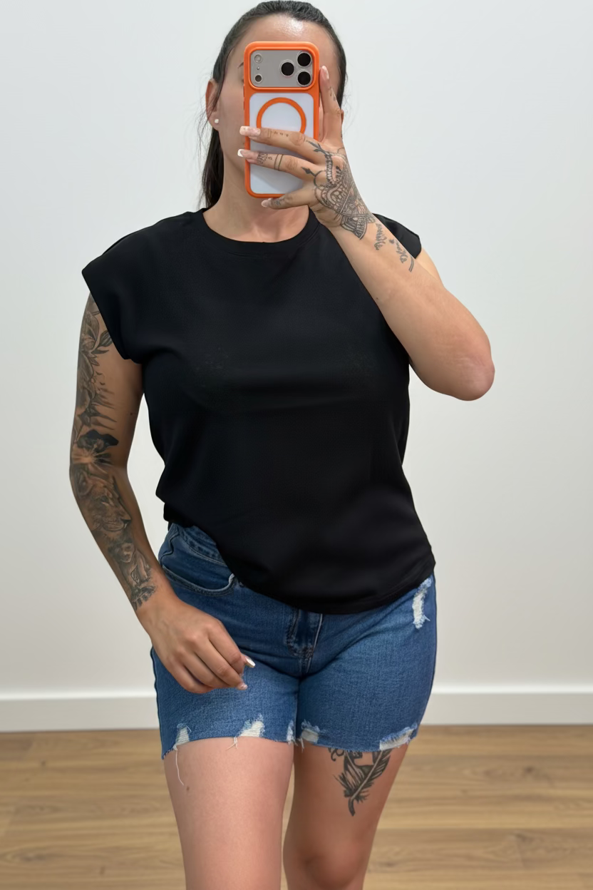 Camiseta hombros