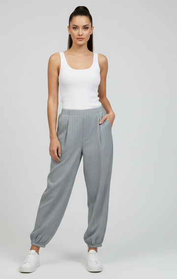 Pantalón pinza globo