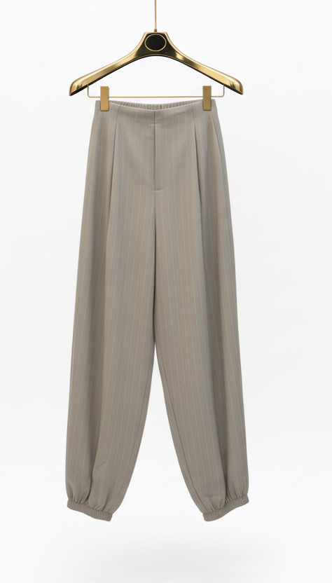 Pantalón pinza globo