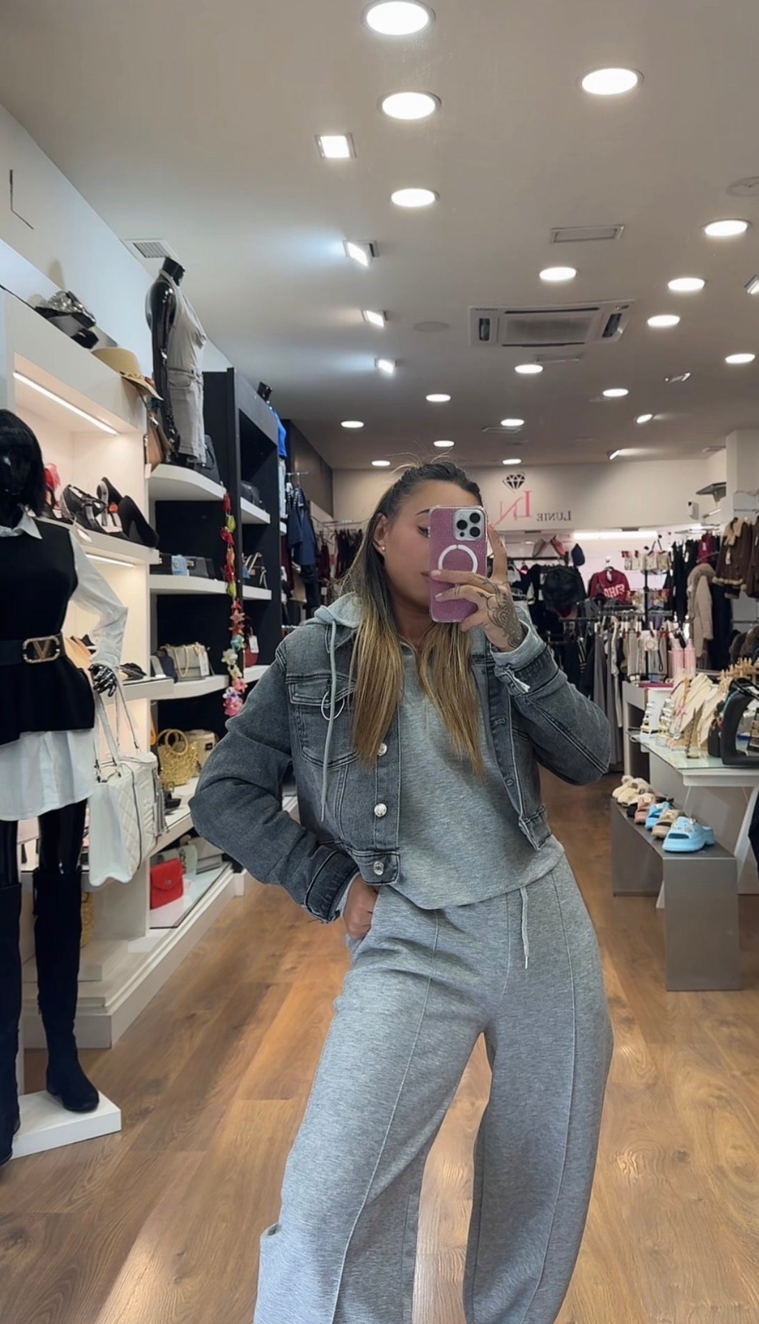 Chandal Zara cuello polo