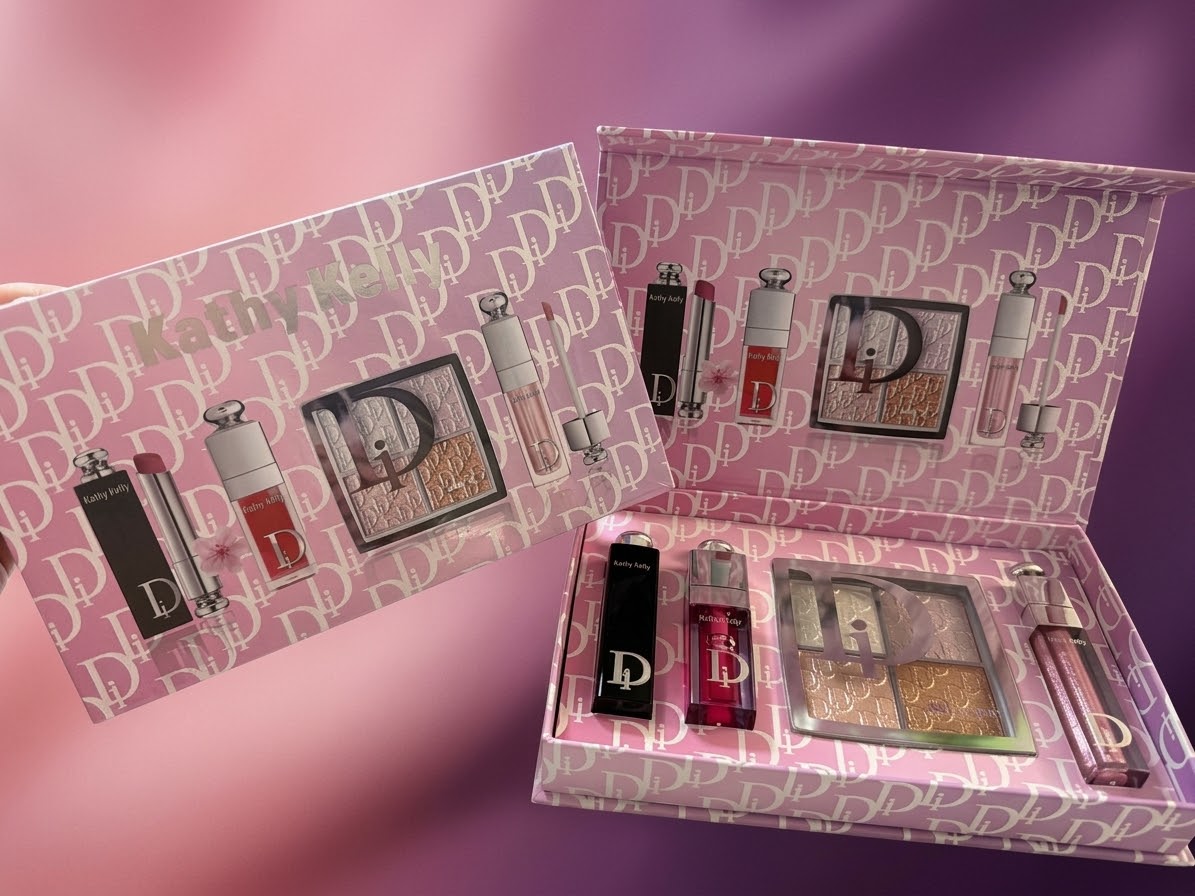Estuche Dior rojo