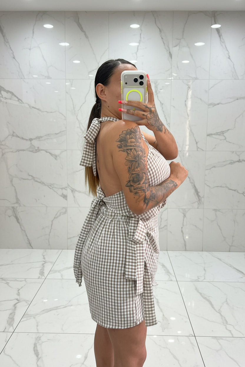 Vestido Mono Vichy