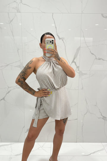 Vestido Mono Vichy