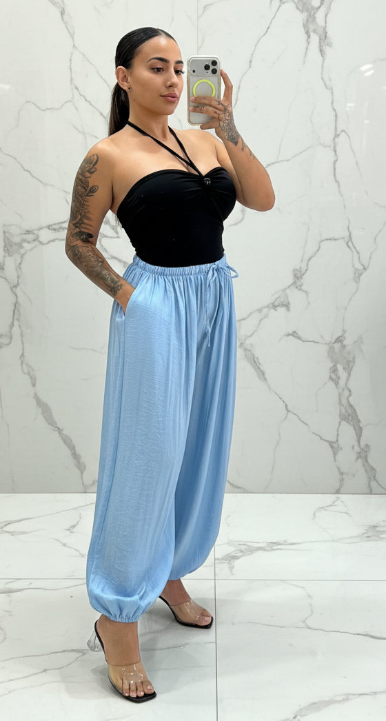 Pantalón Lino puño