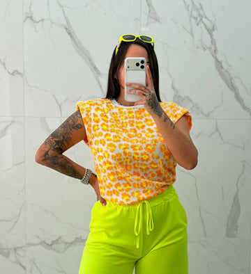 Camiseta leopardo