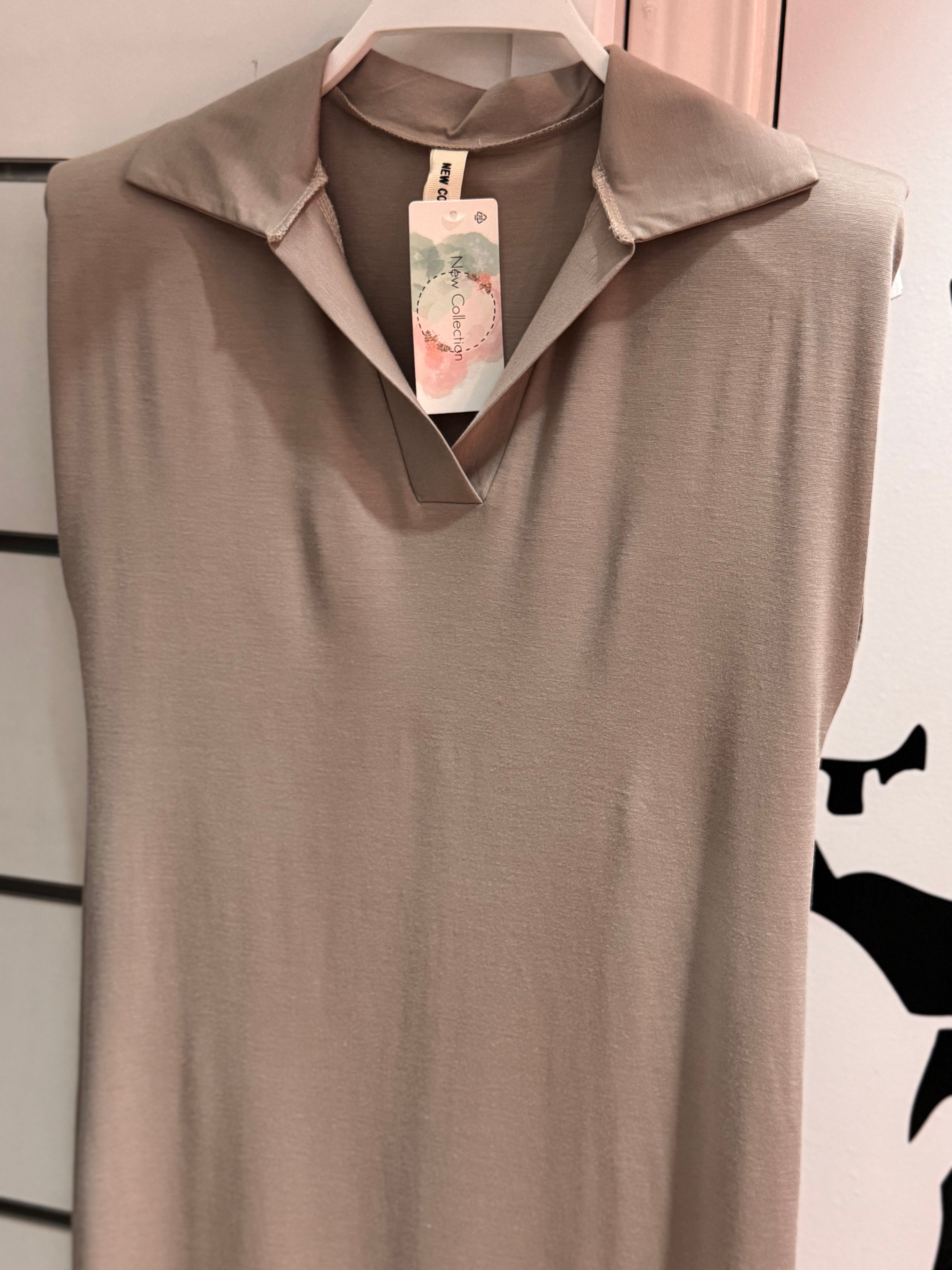 Vestido hombreras