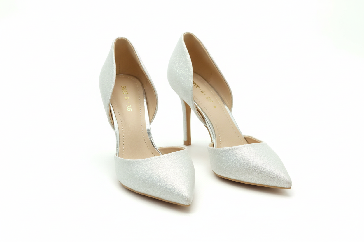 TACON PLATA BRILLOSO